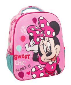 ΤΣΑΝΤΑ ΠΛΑΤΗΣ 3D 2ΘΗΚΕΣ MINNIE SWEET CHIC & UNIQUE