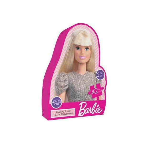 Παζλ Χρωματισμού Barbie 42 κομμάτια