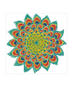 Alternative view of Peacock Mandala