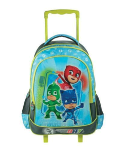 Τσάντα σχολική τρόλεϊ Pj Masks