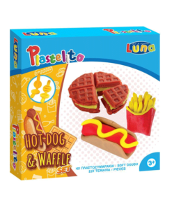 ΠΛΑΣΤΟΖΥΜΑΡΑΚΙ HOT DOG & ΒΑΦΛΑ ΜΕ ΕΡΓΑΛΕΙΑ LUNA
