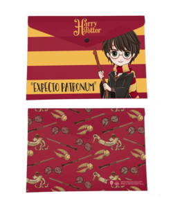 ΦΑΚΕΛΟΣ ΜΕ ΚΟΥΜΠΙ PP HARRY POTTER - Α4