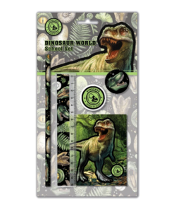 ΣΧΟΛΙΚΟ ΣΕΤ ΜΕ ΜΠΛΟΚΑΚΙ ΣΗΜΕΙΩΣΕΩΝ GRAFFITI DINOSAUR