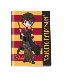 ΤΕΤΡΑΔΙΟ ΚΑΡΦΙΤΣΑ GRAFFITI HARRY POTTER ΡΙΓΕ 17Χ25 50Φ.