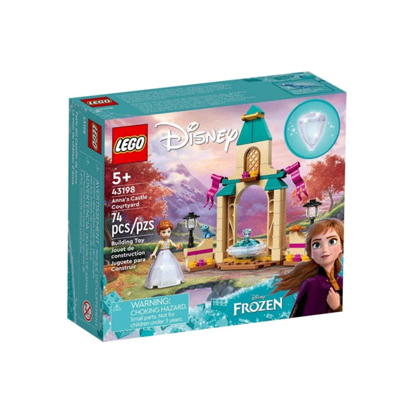 LEGO DISNEY PRINCESS 43198 ANNA’S CASTLE COURTYARD