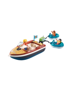 Alternative view of Playmobil Ταχύπλοο σκάφος με φουσκωτές κουλούρες (70091)