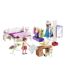 Alternative view of Playmobil Υπνοδωμάτιο Με Ατελιέ Ραπτικής (70208)